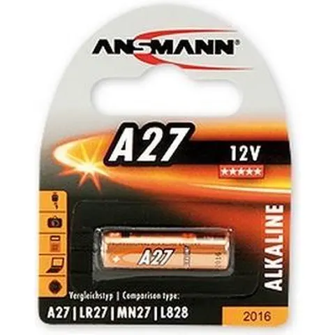 Ansmann A 27 Wegwerpbatterij Alkaline – afbeelding 2