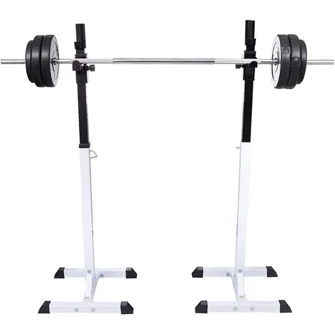 vidaXL Support barres haltères longs musculation – image 2