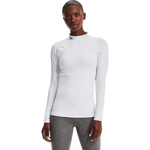 UA Authentics Mockneck - Wit/ Zwart – afbeelding 2