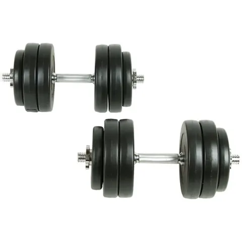 vidaXL Kit haltères 30 kg – image 2