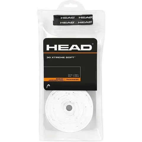 Head Xtreme Soft Overgrip 30 stuks - Wit – afbeelding 2
