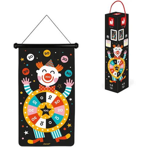 Janod Jeu de Fléchettes Magnétiques - Cirque – image 2