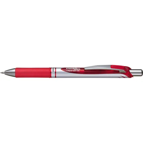 Pentel Roller Energel RT BL77 rood – afbeelding 2