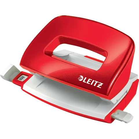Perforator Leitz NeXXt WOW mini 10 vel rood – afbeelding 2