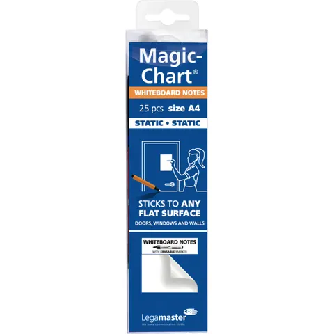 Magic-chart notes Legamaster whiteboard 20x30cm wit – afbeelding 2