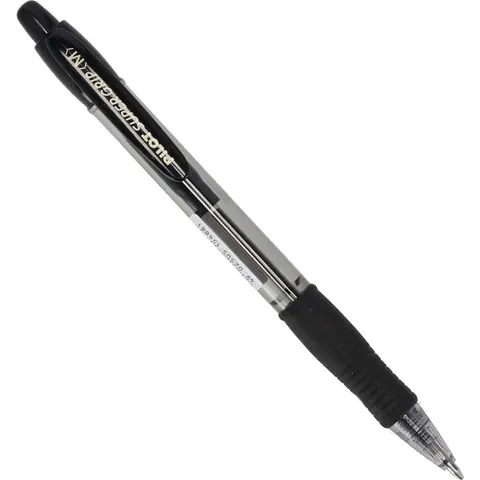 Balpen PILOT Super Grip medium zwart – afbeelding 2