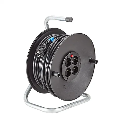 Kabelhaspel 4V 50M 3500W Th.Bev – afbeelding 2