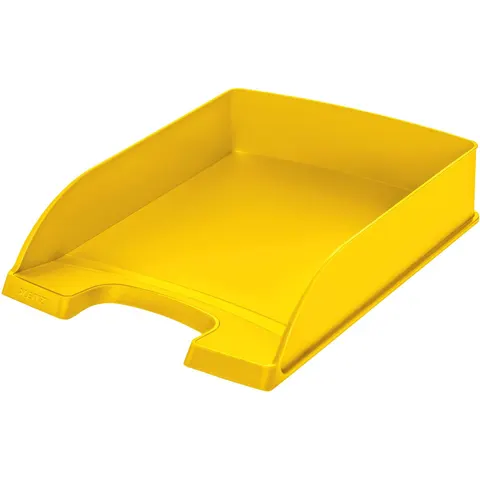 Brievenbak Leitz Plus standaard A4 geel – afbeelding 2