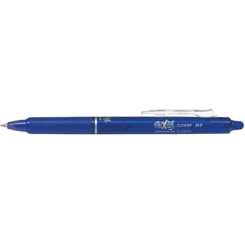 Rollerpen PILOT friXion clicker medium blauw – afbeelding 2