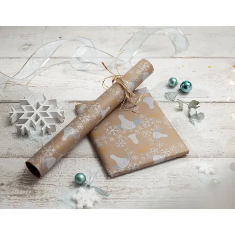 Kerstcadeaupapier Sigel - 100gr - 5mx50cm – afbeelding 2