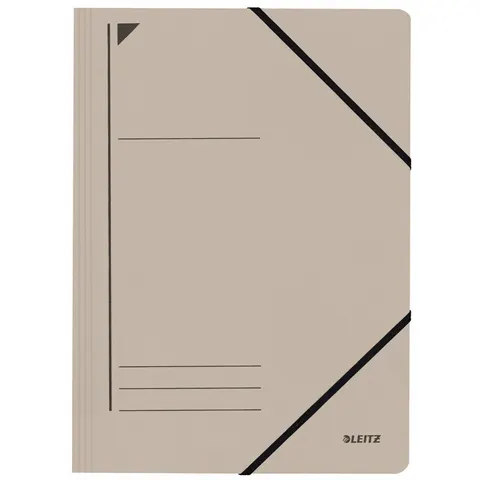 LEITZ hoekspanmap, A4, karton 450 g/m2, grijs – afbeelding 2