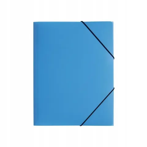 Pagna A4 Map met Elastiek, Blauw – afbeelding 2