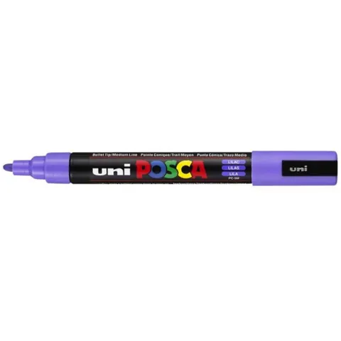 Paintmarker Uni POSCA PC5M medium lila – afbeelding 2