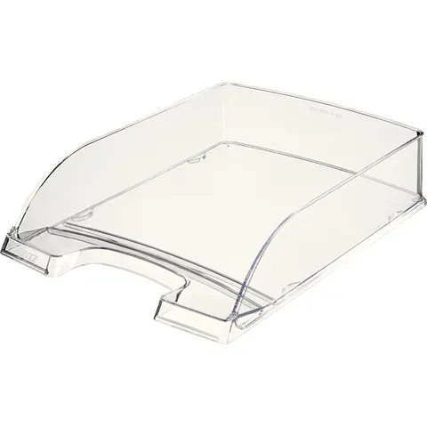 Brievenbak Leitz Plus A4 glashelder – afbeelding 2