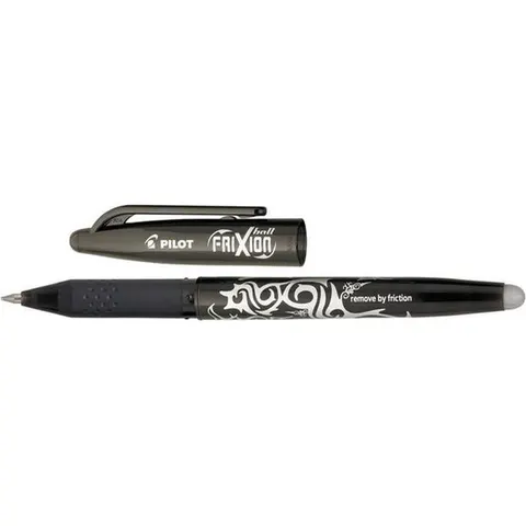 Rollerpen PILOT friXion medium zwart – afbeelding 2