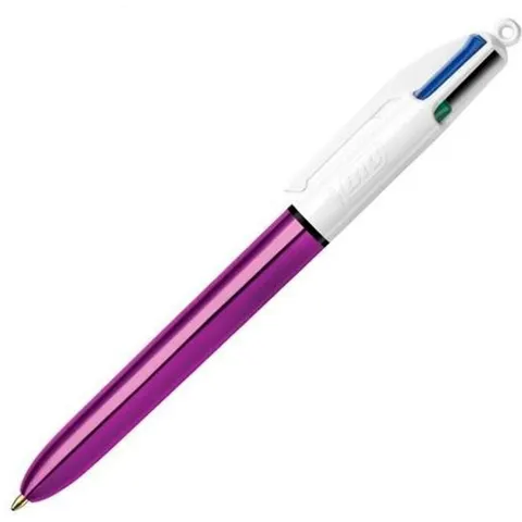 Pen Bic Shine Silver 12 Stuks – afbeelding 2