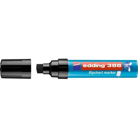 Edding 388 Flipchart Marker Zwart – afbeelding 2
