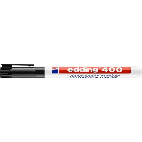 Edding Permanent marker 400 zwart – afbeelding 2