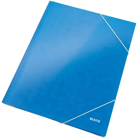 Leitz WOW elastomap ijsblauw – afbeelding 2