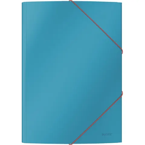 Elastomap Leitz Cosy A4 3-kleps blauw – afbeelding 2