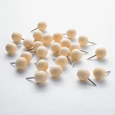 Sigel pushpin hout 25 stuks – afbeelding 2