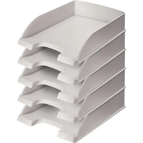 Brievenbak Leitz Plus standaard A4 grijs – afbeelding 2