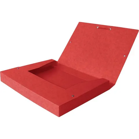 Elastobox Oxford Top File+ A4 40mm rood – afbeelding 2