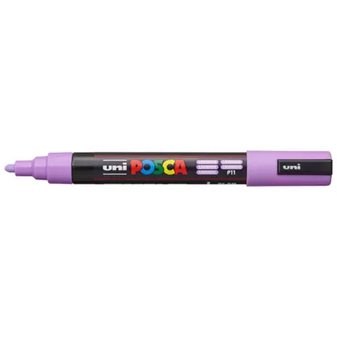 Paintmarker Uni POSCA PC5M medium lavendel – afbeelding 2