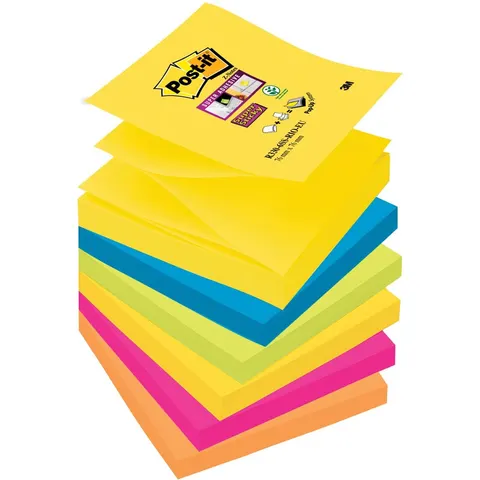 Post-it® Super Sticky Notes – R3306SSCARN – afbeelding 3