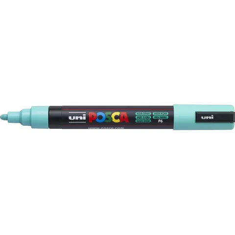 Paintmarker Uni POSCA PC5M medium aquagroen – afbeelding 2