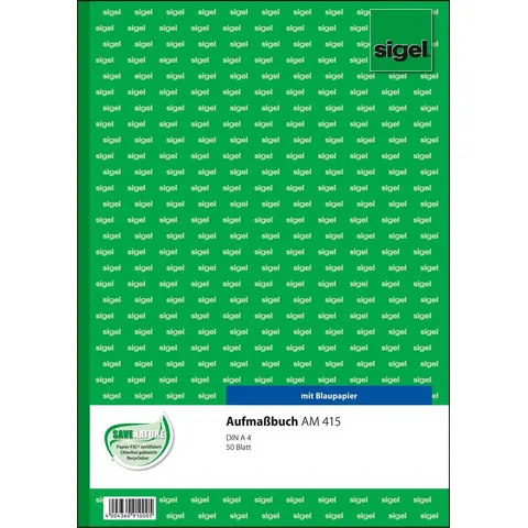 AM415 - 50 sheets - A4 - Green - White – afbeelding 2