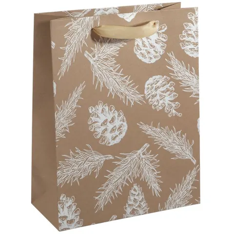 Sigel kerstcadeautas Pine cones and pine branches – afbeelding 2
