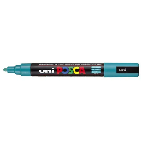 Paintmarker Uni POSCA PC5M medium smaragdgroen – afbeelding 2