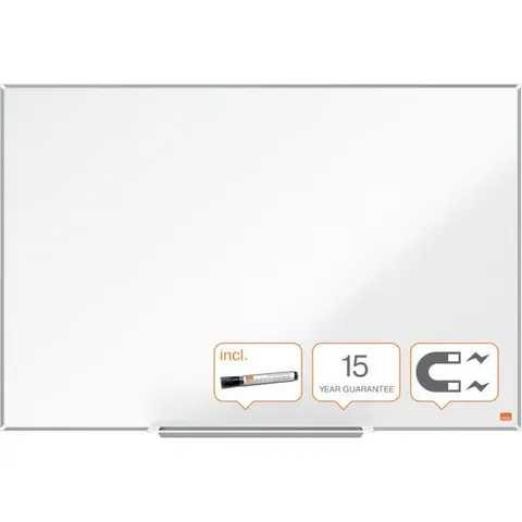 Whiteboard Nobo Impression Pro 60x90cm staal – afbeelding 2