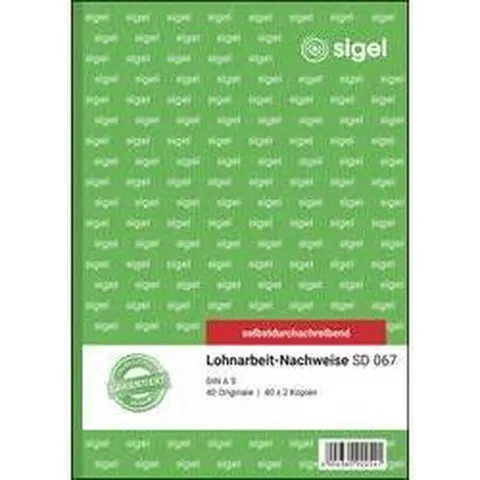 Sigel Salarisadministratieformulier SD067 DIN A5 – afbeelding 2