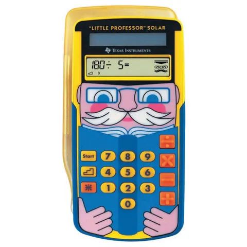 Rekenmachine Texas Instruments Little Professor Solar – afbeelding 2