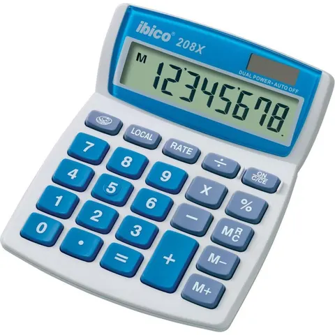 Rekenmachine Ibico 208X – afbeelding 2