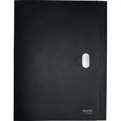 Documentenbox Leitz Recycle A4 PP zwart – afbeelding 3