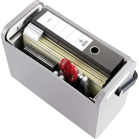 Helit hangmappen-box mobielbox lichtgrijs – afbeelding 2
