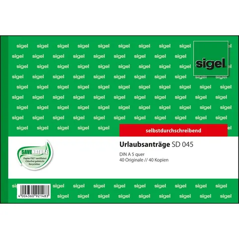 SD045 - 80 sheets - A5 q - Green – afbeelding 2