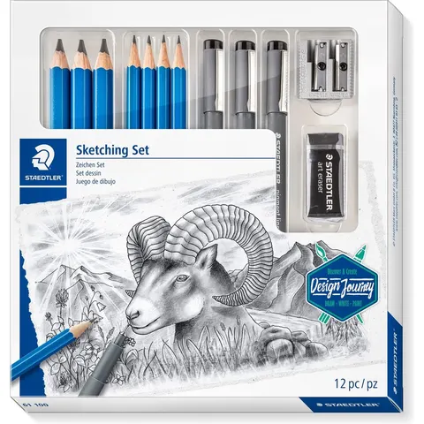 STAEDTLER gemengde tekenset – afbeelding 2