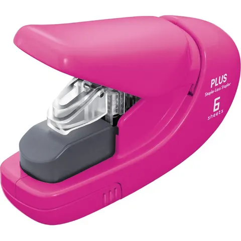 Plus nietloze nietmachine | roze – afbeelding 2