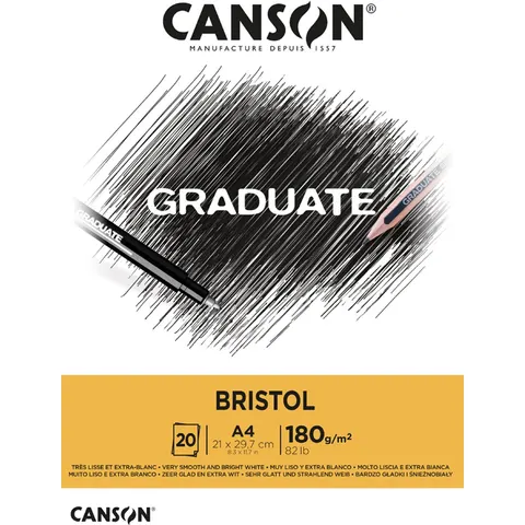 Cansonstudiepapier Bristol, formaat A5 – afbeelding 2