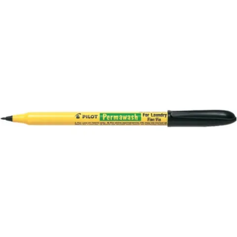PILOT wasmarker Permawash, zwart – afbeelding 2