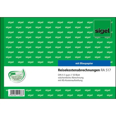 RA517 - 50 sheets - A5 q - Green – afbeelding 2