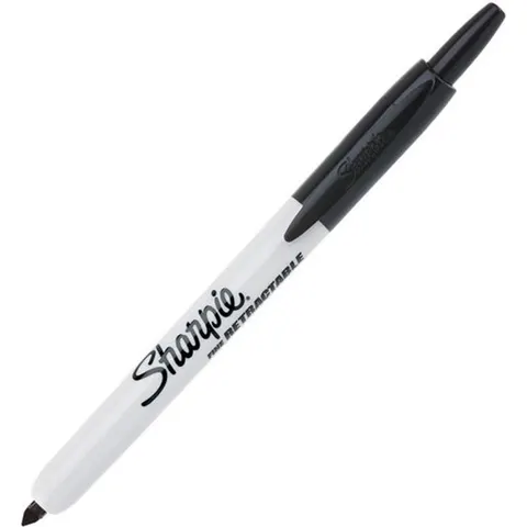 Sharpie permanent marker 1 mm zwart – afbeelding 2