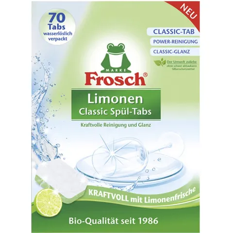 Frosch Lime Classic Vaatwastabletten – 70 tabs – afbeelding 4