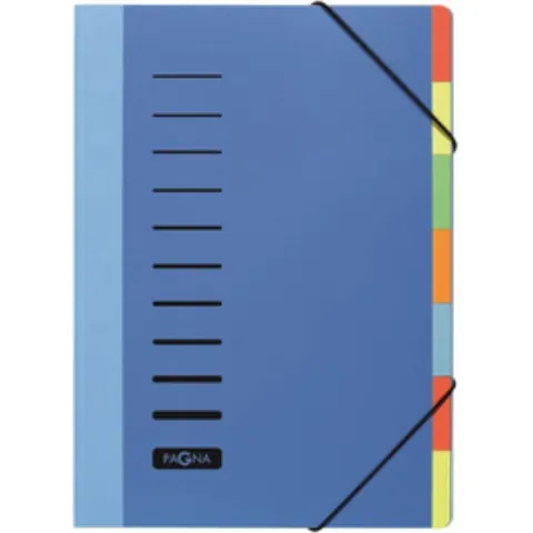 Sorteermap Durable 1-7 Rood – afbeelding 2