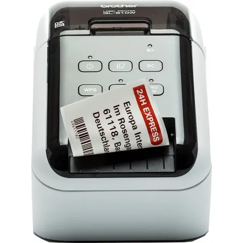 Labelprinter Brother DK QL-810Wc desktop 62mm wit – afbeelding 2