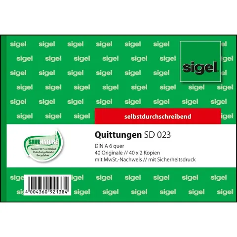 SD023 - 120 sheets - A6 q - Green – afbeelding 2